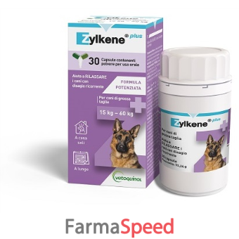 zylkene plus cani/gatti 15-60 kg 30 capsule