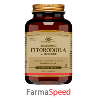 fitorodiola solgar 60 capsule