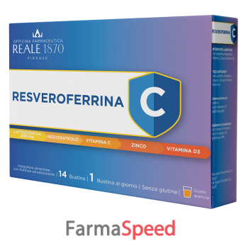 resveroferrina c 14 bustine reale 1870