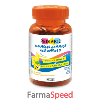 pediakid omega3 60 orsetti gommosi