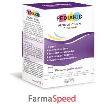 pediakid probiotici 10m 10 bustine