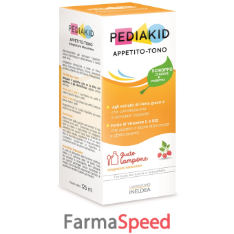 pediakid appetito e tono sciroppo 125 ml