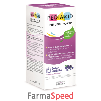 pediakid immuno forte sciroppo 125 ml