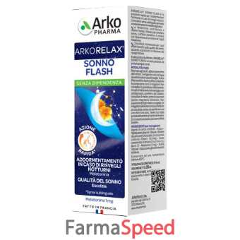 arkorelax flash sonno spray 20 g