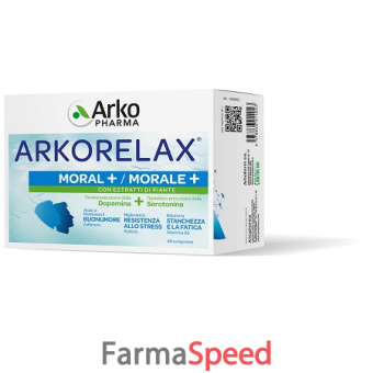 arkorelax moral+ 60 compresse