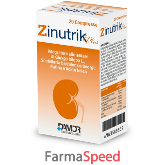 zinutrik plus 20 compresse