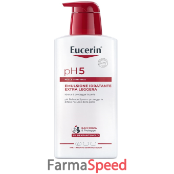 eucerin ph5 emulsione idratante extra leggera 400 ml