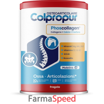 colpropur osteoarticolare fragola 340 g