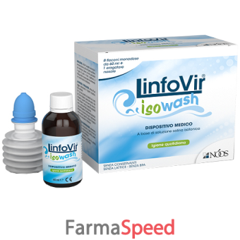 linfo vir isowashsoluzione salina isotonica 8 flaconi da 60 ml