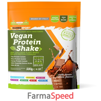 vegan protein shake exotic dream cocoa 500 g