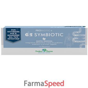 probiotic+ gse symbiotic 14 flaconcini