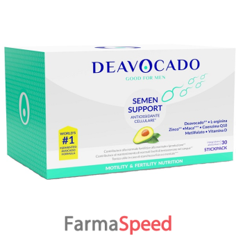 deavocado semen support uomo 30 stickpack