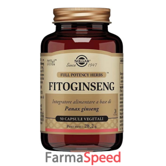 fitoginseng solgar 50 capsule vegetali