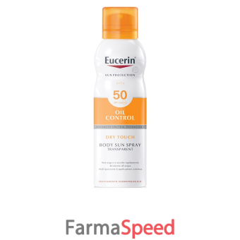 eucerin sun spray tocco secco spf50 200 ml