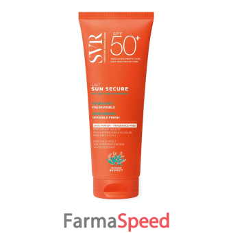 sun secure lait spf50+ latte solare senza profumo 250 ml