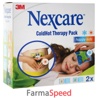 coldhot mini happy kids multilingual nexcare 2 pezzi