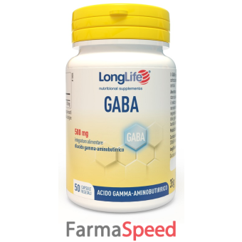 longlife gaba 500mg 50 capsule