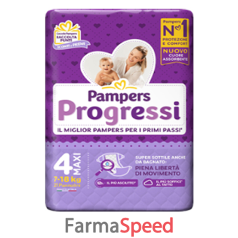 pampers progressi maxi 21 pezzi