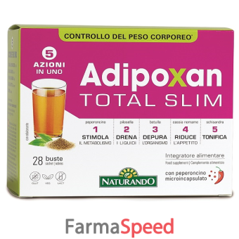 adipoxan total slim 28 bustine