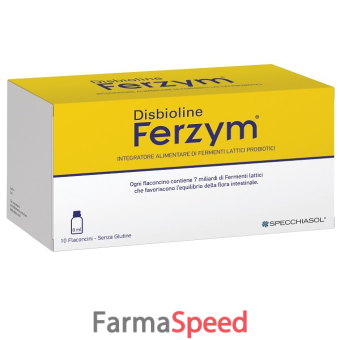 disbioline ferzym 10 flaconcini da 8 ml