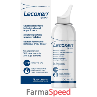 lecoxen spray soluzione umettante 100 ml