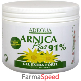 adegua arnica plus 91% gel extra forte 500 ml