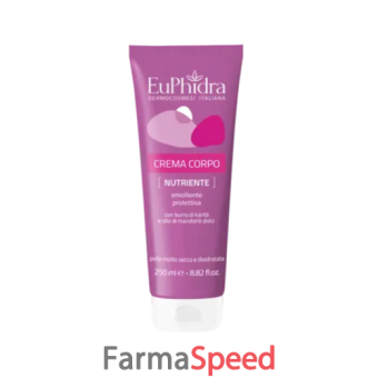 euphidra crema corpo nutriente 250 ml