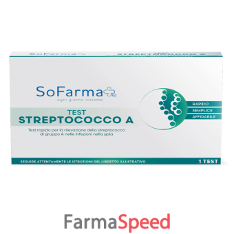 test rapido streptococco a sofarmapiu'