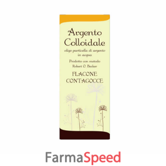 argento colloidale ionico 20 ppm 100 ml