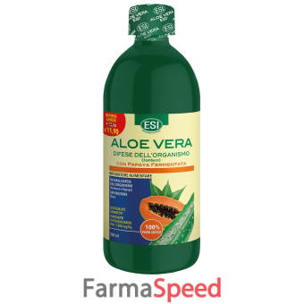 esi aloe vera difese papaya succo 500 ml