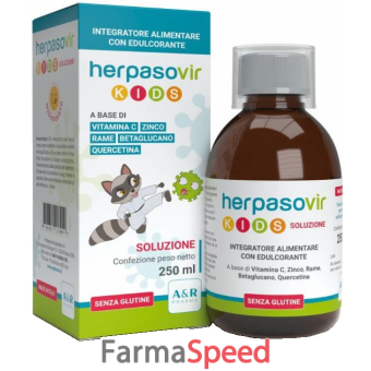 herpasovir kids soluzione rt 250 ml