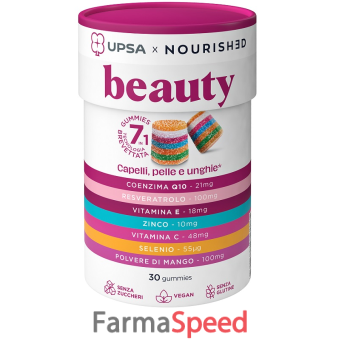 upsa x nourished beauty 30 gummies