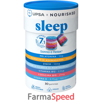 upsa x nourished sleep 30 gummies