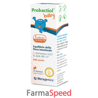 probactiol baby gocce 21 porzioni 5 ml