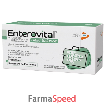 enterovital daily balance 10 flaconcini