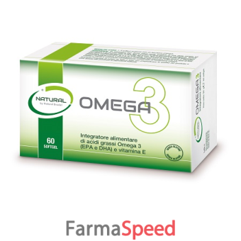 natural omega 3 60 softgel