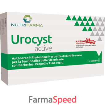 urocyst active 15 capsule