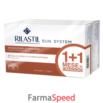 rilastil sun system capsule 1+1 30 capsule + 30 capsule