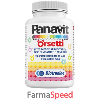 panavit orsetti gommosi 90 pezzi