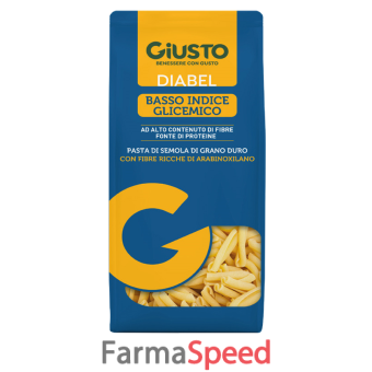 giusto diabel basso indice glicemico pasta caserecce 400 g