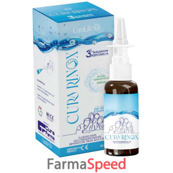 cura rinox soluzione ipertonica spray nasale 3% 50 ml