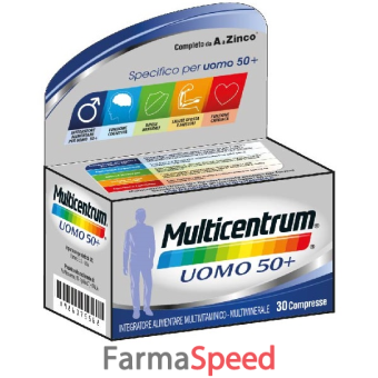 multicentrum uomo 50+ 30 compresse