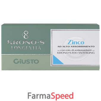 zinco kronos ad alto assorbimento 30 compresse