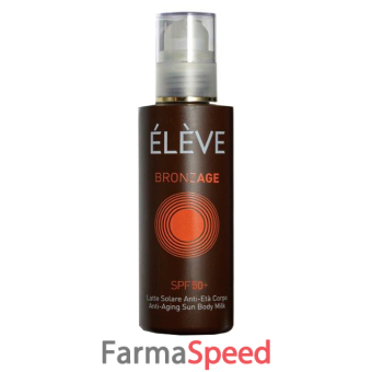 eleve bronzage latte solare anti eta' corpo spf 50+ 200 ml