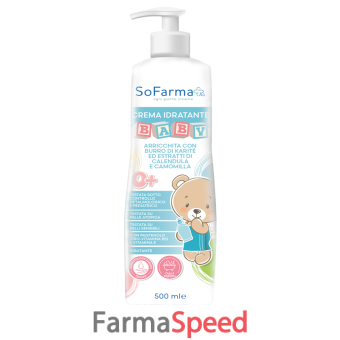 crema idratante corpo bambini 300 ml sofarmapiu'