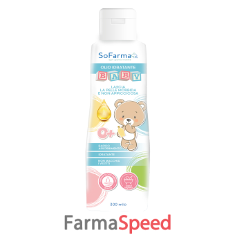 olio corpo/bagno bambini 300 ml sofarmapiu'