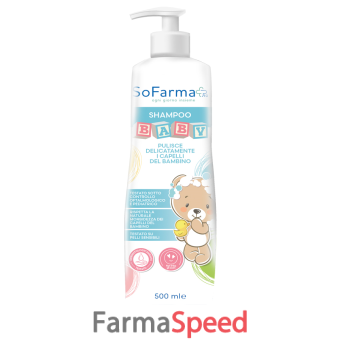 shampoo baby 500 ml sofarmapiu'