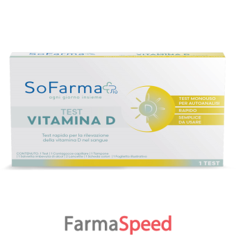 test autodiagnostico vitamina d 1 pezzo sofarmapiu'