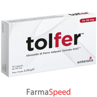 tolfer ihat idrossido ferro adipato tartrato nano 30 capsule