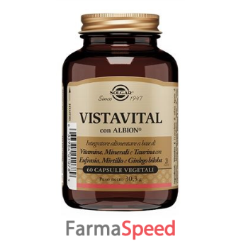 vistavital solgar 60 capsule vegetali